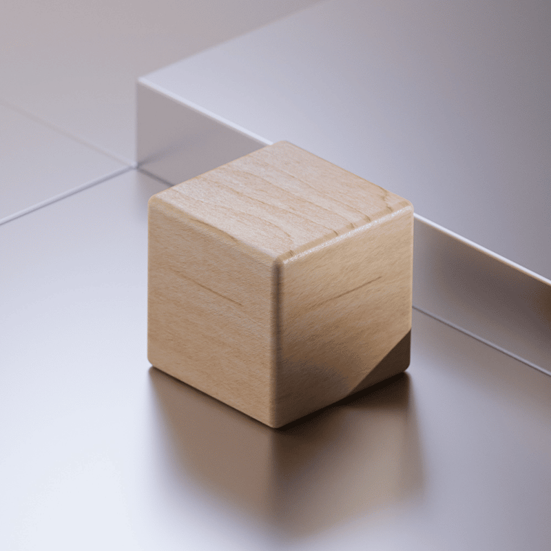 Elisa IndustrIQ wood cube